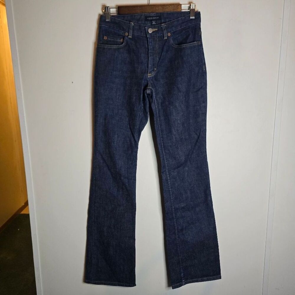 Banana Republic Classic Boot Cut Dark Wash Jeans Size 4 Long